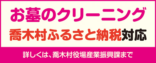 お墓のクリーニング